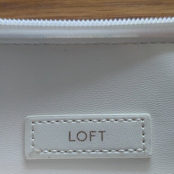 NWT Loft Makeup Bag Vinyl Lined - Picture 7 of 12